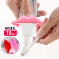 Lot de 2 Presse-Dentifrices Manuels en Plastique