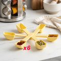 Set de 6 cuillères en plastique pour épices