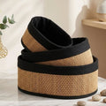 Lot de 3 Paniers de Rangement en Bambou