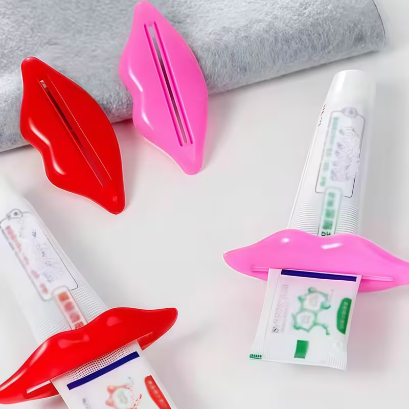 Lot de 2 Presse-Dentifrices Manuels en Plastique