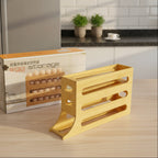Range-œufs 4 niveaux pour réfrigérateur – Capacité 30 œufs