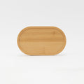 Plateau ovale en bambou naturel – 20 × 12 cm