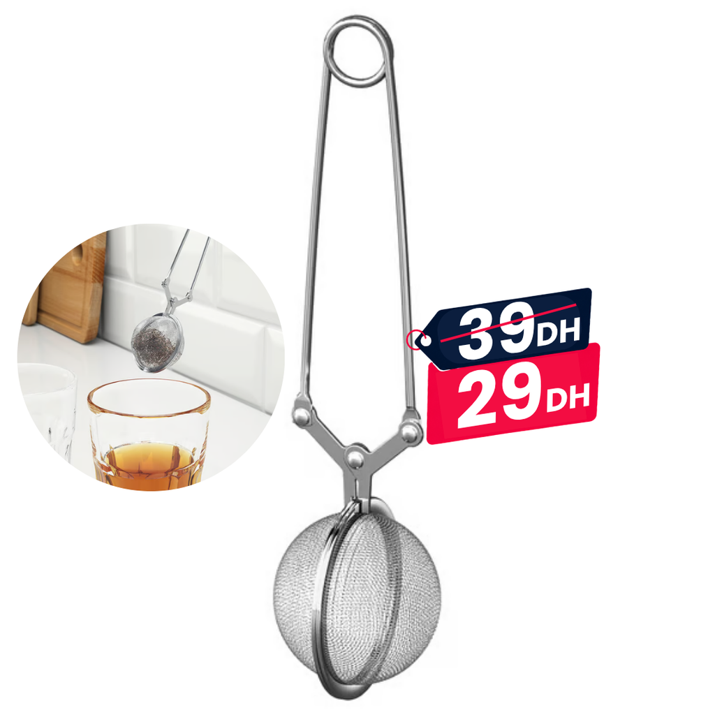 Boule à thé en acier inoxydable – Infuseur à thé réutilisable