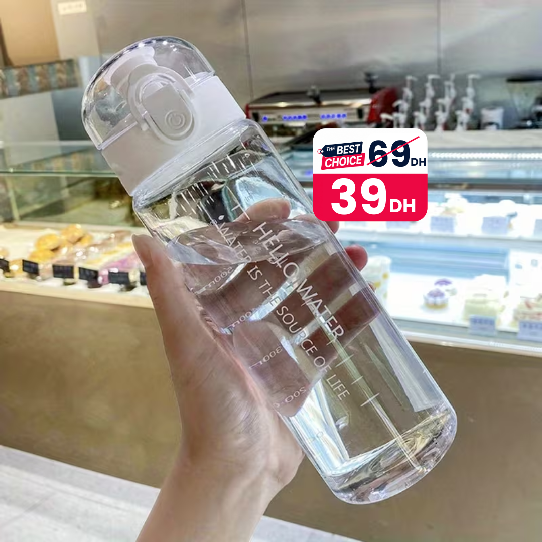 Bouteille d'eau de sport portable 780 ml