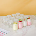Lot de 12 Récipients Hermétiques en Verre 100 ml