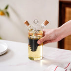 Distributeur d’Huile en Verre 2 en 1