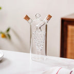 Distributeur d’Huile en Verre 2 en 1