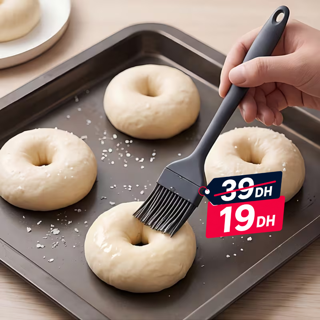 Pinceau de cuisine en silicone alimentaire