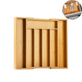 Range-couverts extensible en bambou