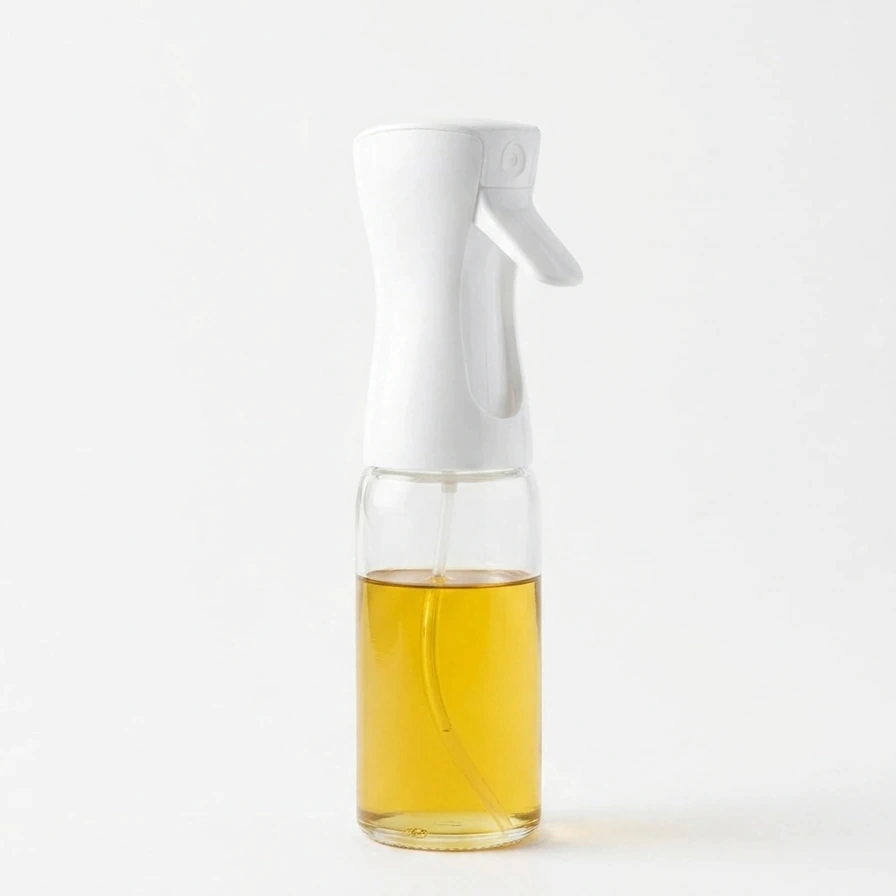 Vaporisateur d'huile en verre blanc